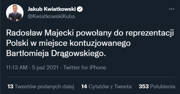 TEN BRAMKARZ został powołany za Drągowskiego do kadry!